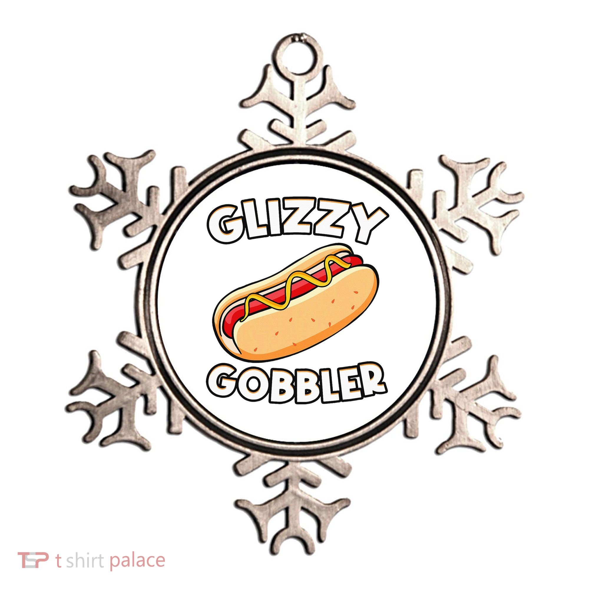 Hot Dog Glizzy Gobbler Number One Glizzy Gladiator Ornament