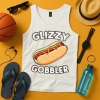 Hot Dog Glizzy Gobbler Number One Glizzy Gladiator Tank Top thumb 4
