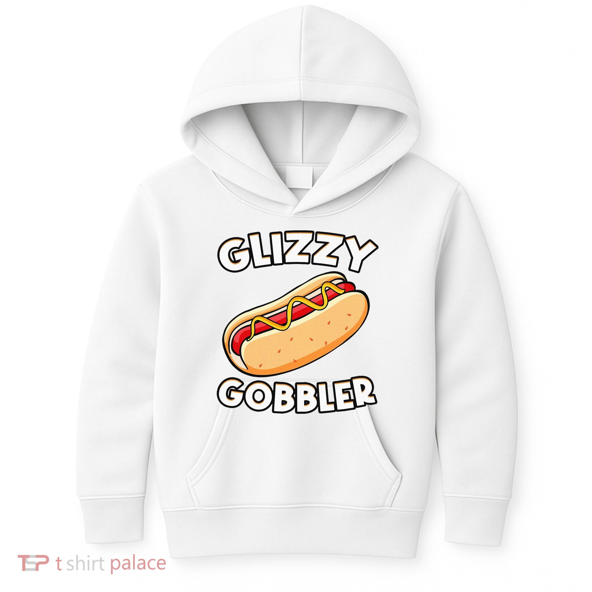 Hot Dog Glizzy Gobbler Number One Glizzy Gladiator Kids Hoodie