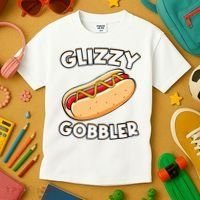 Hot Dog Glizzy Gobbler Number One Glizzy Gladiator Kids T-Shirt thumb 3