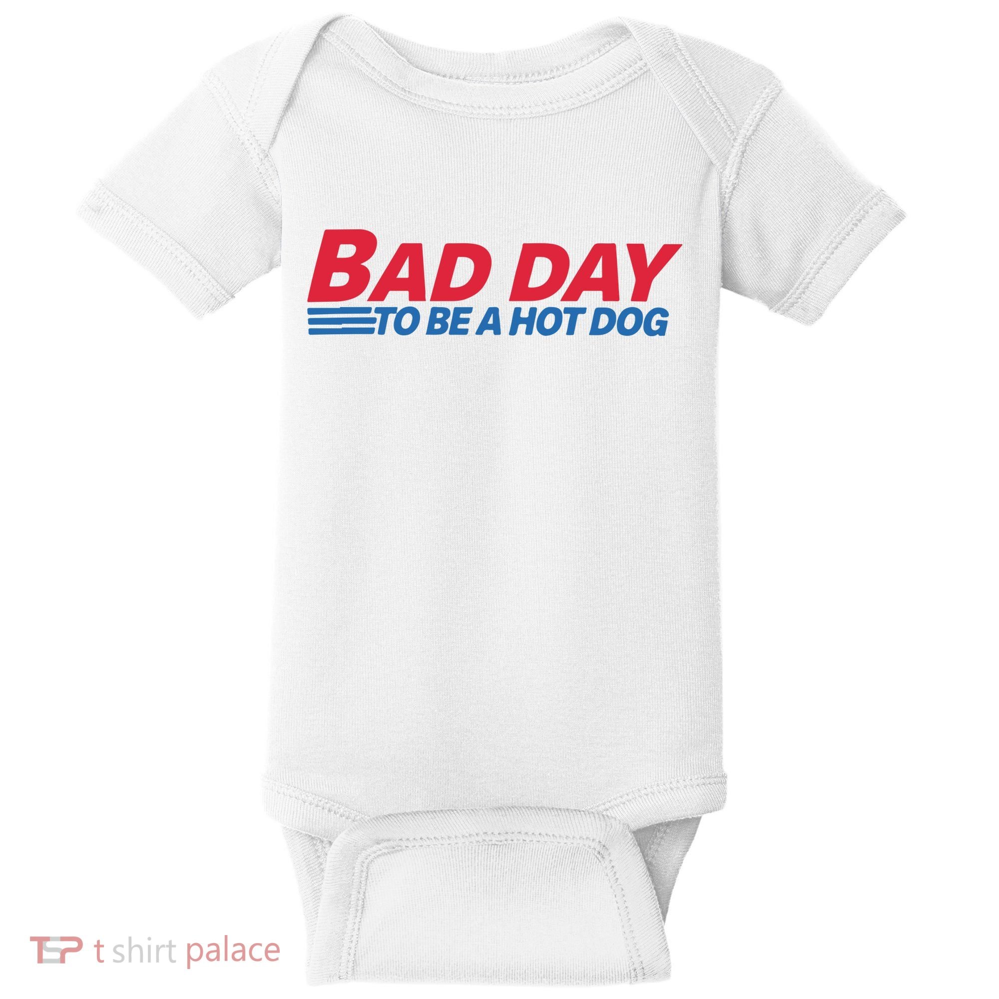Hot Dog Baby Bodysuit