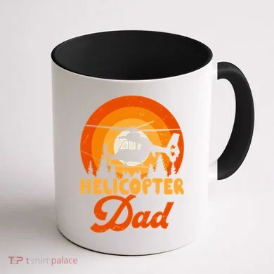 Helicopter Dad Coffee Mug back