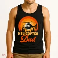 Helicopter Dad Tank Top thumb 3