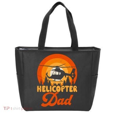 Helicopter Dad Tote Bag