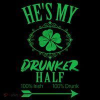 Hes My Drunker Half St Patricks Day Matching Couple Coffee Mug thumb 5