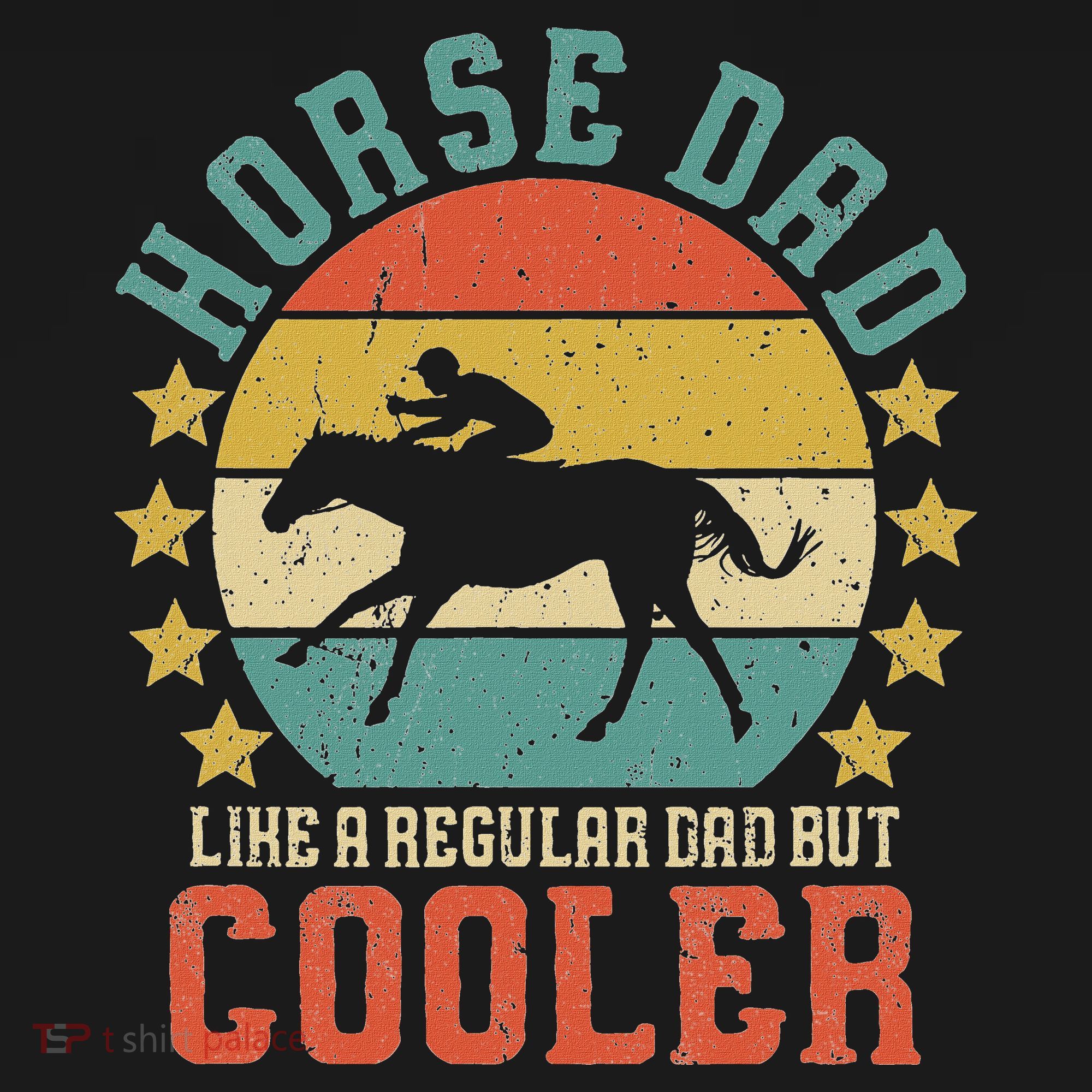 Horse Dad Horseback Riding FatherS Day Gift Long Sleeve Shirt