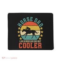 Horse Dad Horseback Riding FatherS Day Gift Mousepad thumb 0