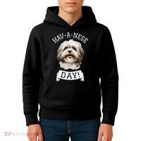 HavANese Day! Havanese Dog Lovers Funny Gift Kids Hoodie thumb 4