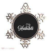 Habibti Darling Heart Arabic Ornament thumb 0