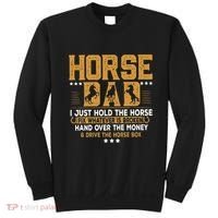 Horse Dad Horsing Fix Whatever Is Broken Drive The Horse Box Sweatshirt thumb 0