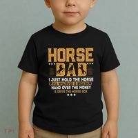 Horse Dad Horsing Fix Whatever Is Broken Drive The Horse Box Toddler T-Shirt thumb 2