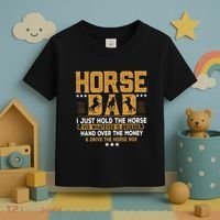 Horse Dad Horsing Fix Whatever Is Broken Drive The Horse Box Toddler T-Shirt thumb 3