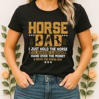 Horse Dad Horsing Fix Whatever Is Broken Drive The Horse Box Women's T-Shirt thumb 2