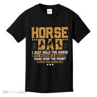 Horse Dad Horsing Fix Whatever Is Broken Drive The Horse Box Kids T-Shirt thumb 0