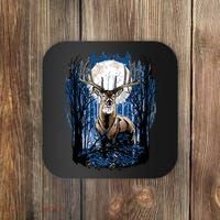 Hunters Deer Hunting Big Whitetail Buck Coaster thumb 0