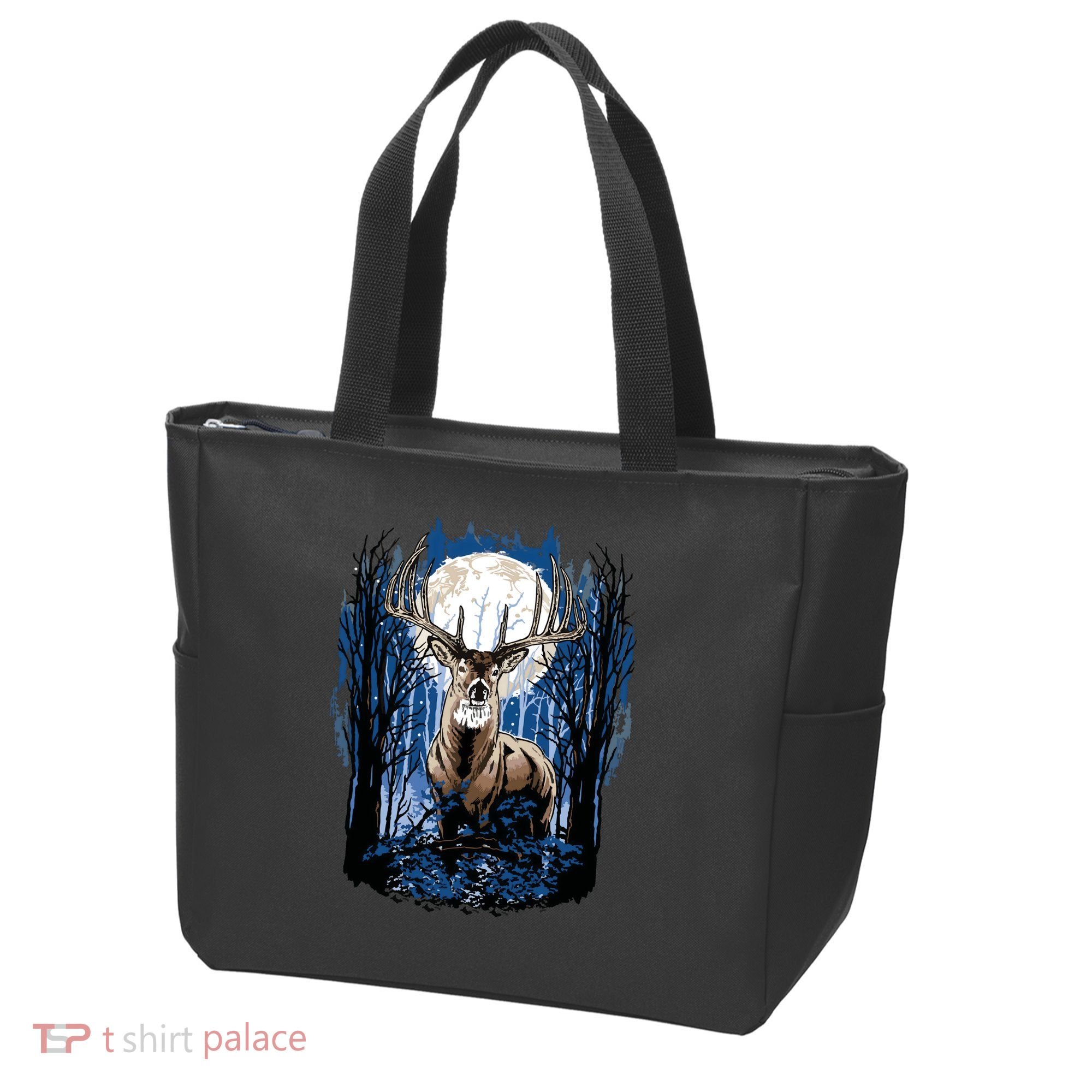 Hunters Deer Hunting Big Whitetail Buck Tote Bag