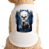 Hunters Deer Hunting Big Whitetail Buck Doggie Tank thumb 0