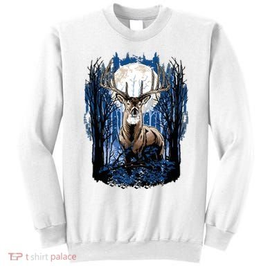 Hunters Deer Hunting Big Whitetail Buck Sweatshirt