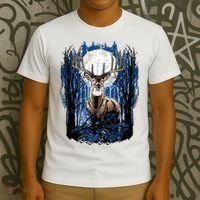 Hunters Deer Hunting Big Whitetail Buck T-Shirt thumb 3