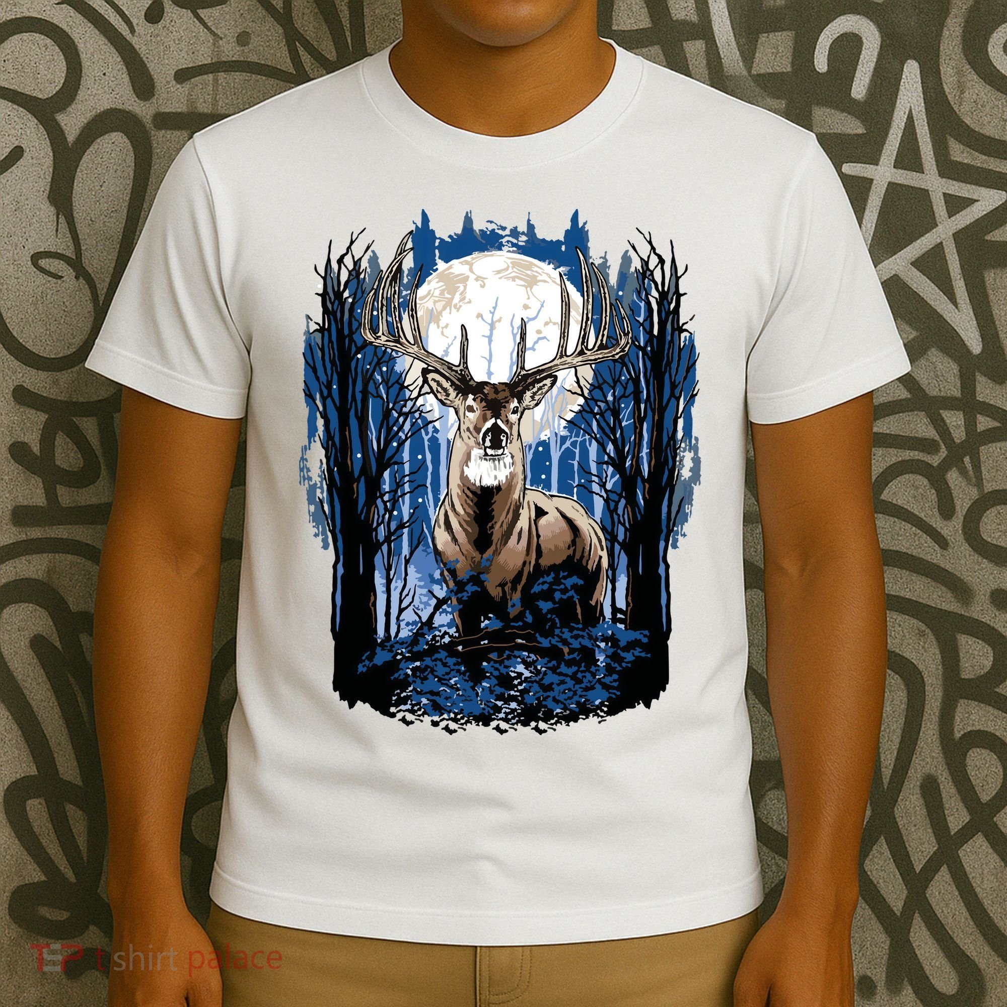Hunters Deer Hunting Big Whitetail Buck T-Shirt