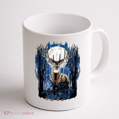 Hunters Deer Hunting Big Whitetail Buck Coffee Mug back