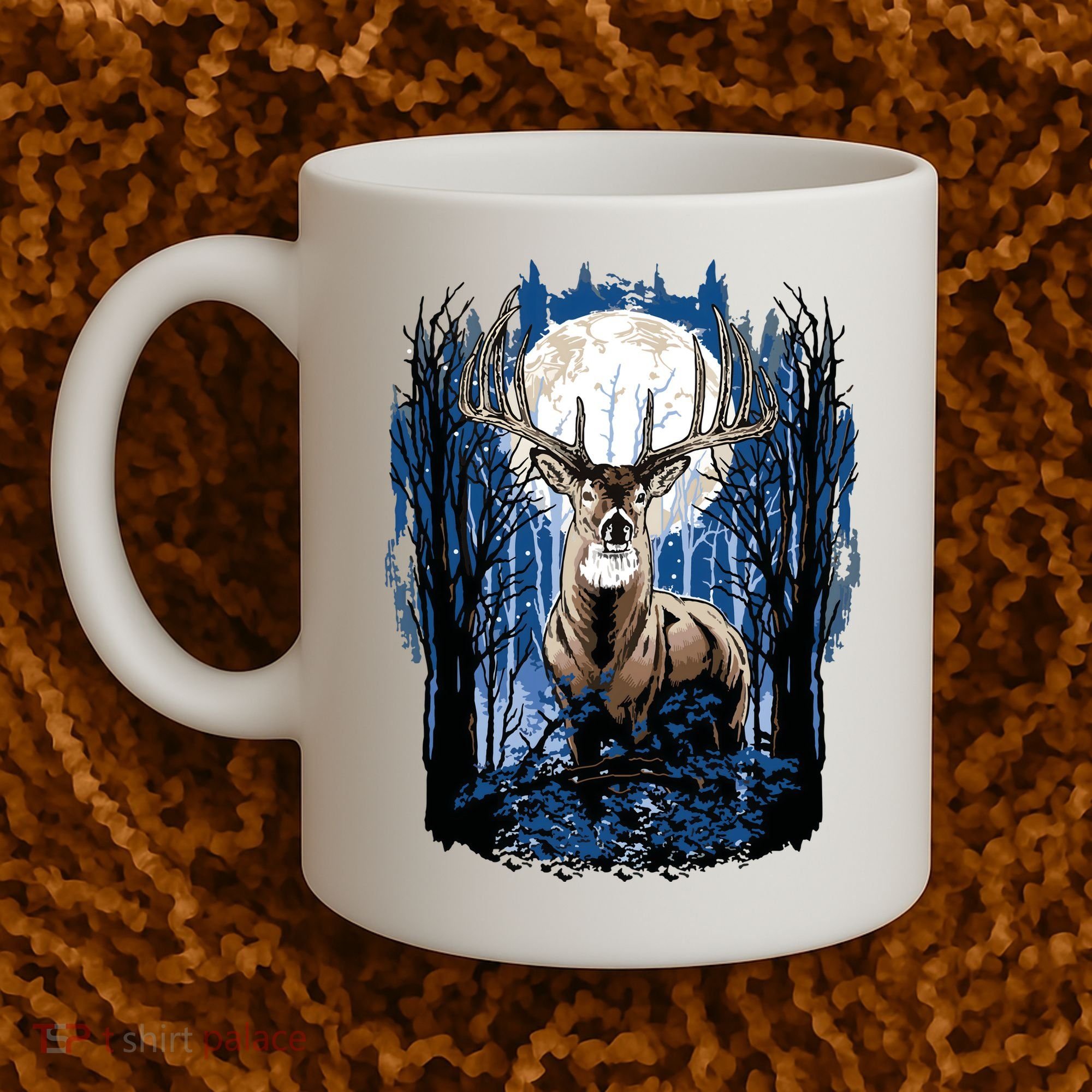 Hunters Deer Hunting Big Whitetail Buck Coffee Mug