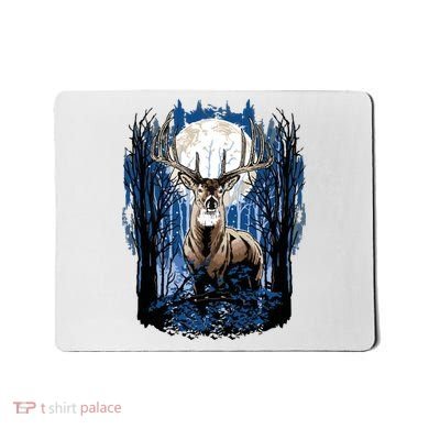 Hunters Deer Hunting Big Whitetail Buck Mousepad