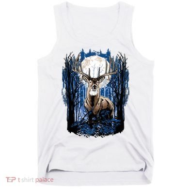 Hunters Deer Hunting Big Whitetail Buck Tank Top