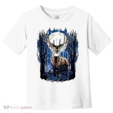 Hunters Deer Hunting Big Whitetail Buck Toddler T-Shirt