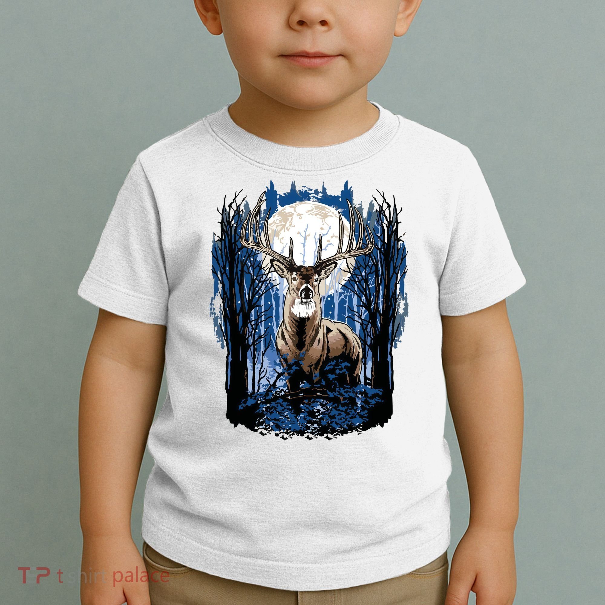 Hunters Deer Hunting Big Whitetail Buck Toddler T-Shirt