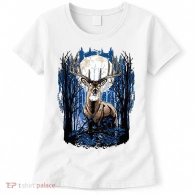 Hunters Deer Hunting Big Whitetail Buck Women's T-Shirt