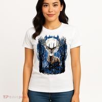 Hunters Deer Hunting Big Whitetail Buck Women's T-Shirt thumb 4