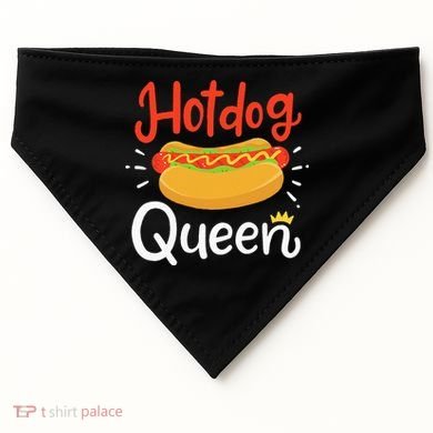 Hot Dog Hotdog USA-Made Doggie Bandana