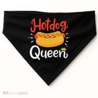 Hot Dog Hotdog USA-Made Doggie Bandana thumb 0