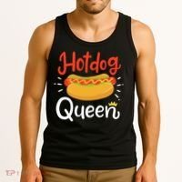 Hot Dog Hotdog Tank Top thumb 3