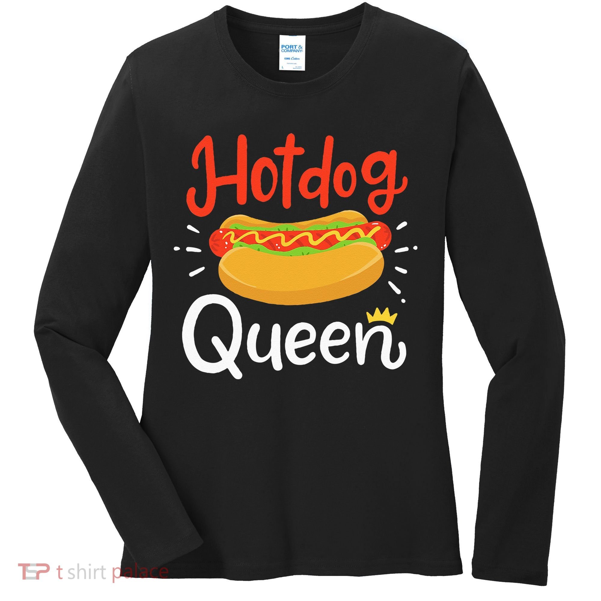 Hot Dog Hotdog Women's Long Sleeve Shirt