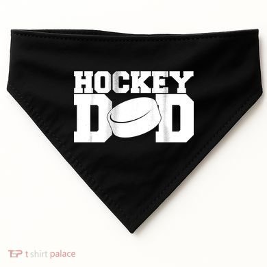 Hockey Dad USA-Made Doggie Bandana