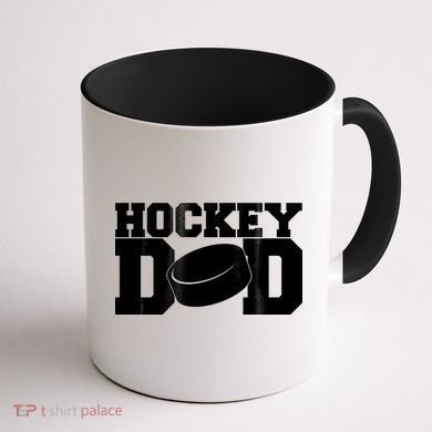 Hockey Dad Coffee Mug back