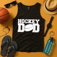 Hockey Dad Tank Top thumb 4