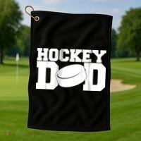 Hockey Dad Golf Towel thumb 1