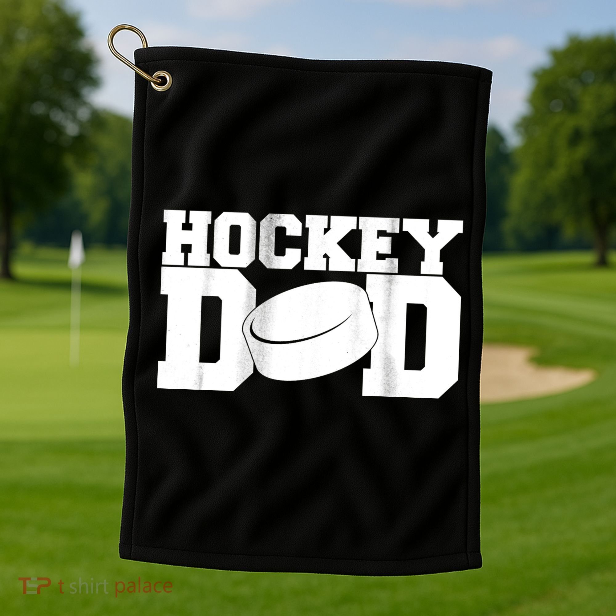 Hockey Dad Golf Towel