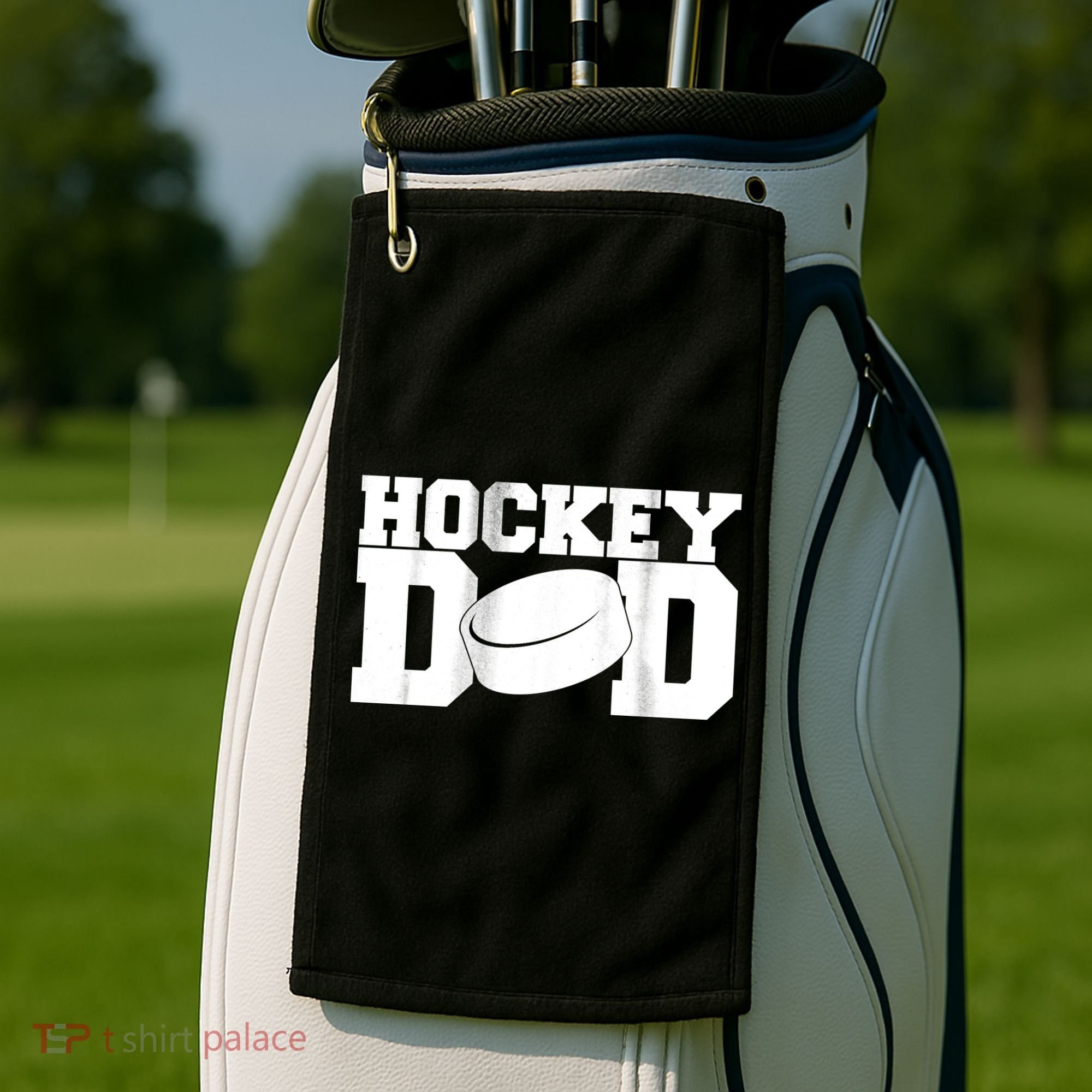 Hockey Dad Golf Towel