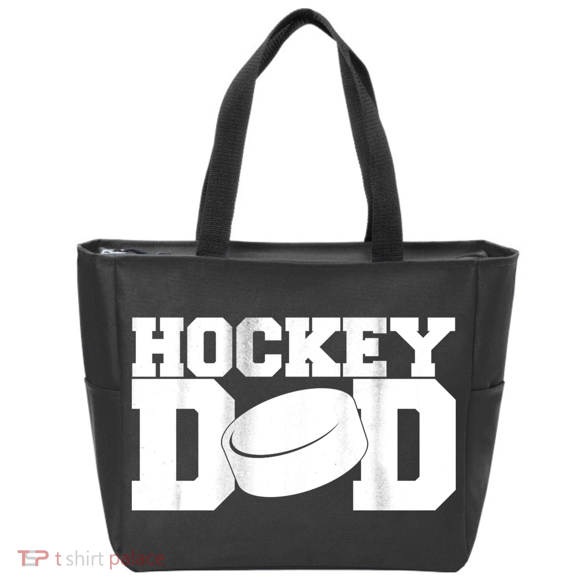 Hockey Dad Tote Bag