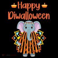 Happy Diwalloween Halloween Diwali Pumpkin Lantern Deepaval Coffee Mug thumb 5