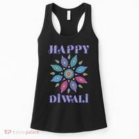 Happy Diwali Hindu Festival Women's Tank Top thumb 0