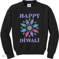 Happy Diwali Hindu Festival Kids Sweatshirt thumb 0