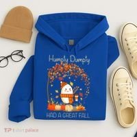Humpty Dumpty Had A Great Fall Thanksgiving Autumn Halloween Hoodie thumb 4
