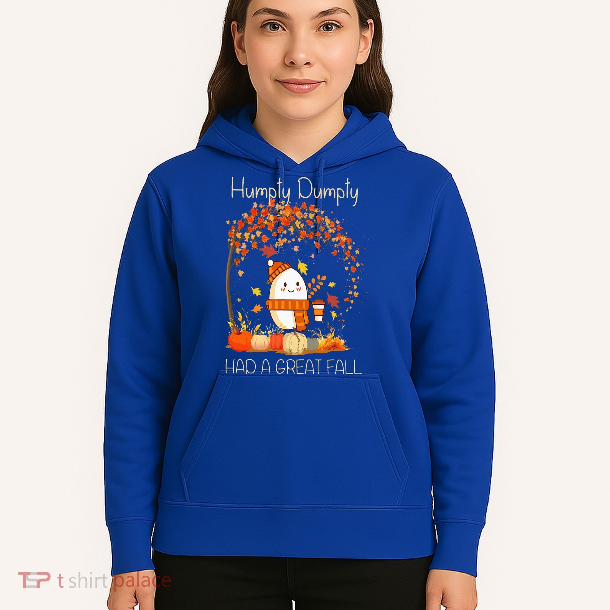 Humpty Dumpty Had A Great Fall Thanksgiving Autumn Halloween Hoodie