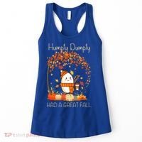 Humpty Dumpty Had A Great Fall Thanksgiving Autumn Halloween Women's Tank Top thumb 0