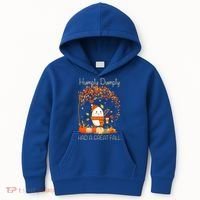 Humpty Dumpty Had A Great Fall Thanksgiving Autumn Halloween Kids Hoodie thumb 0